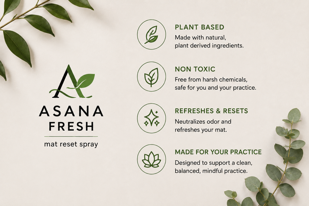 Asana Fresh 8oz Eucalyptus Mat Cleaner Spray