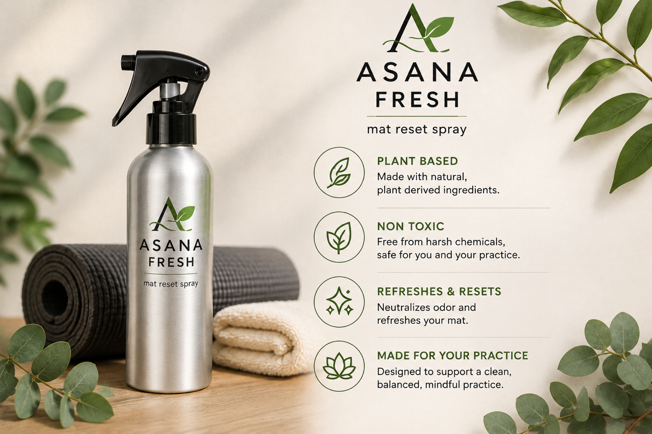Asana Fresh 8oz Eucalyptus Mat Cleaner Spray