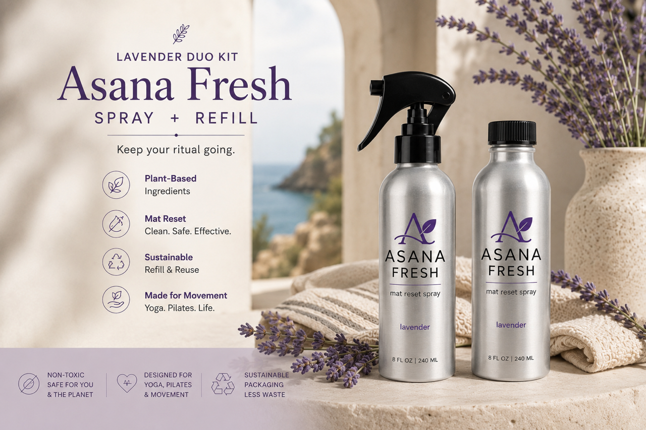 Asana Fresh 8oz Refresh Duo - Lavender Scent