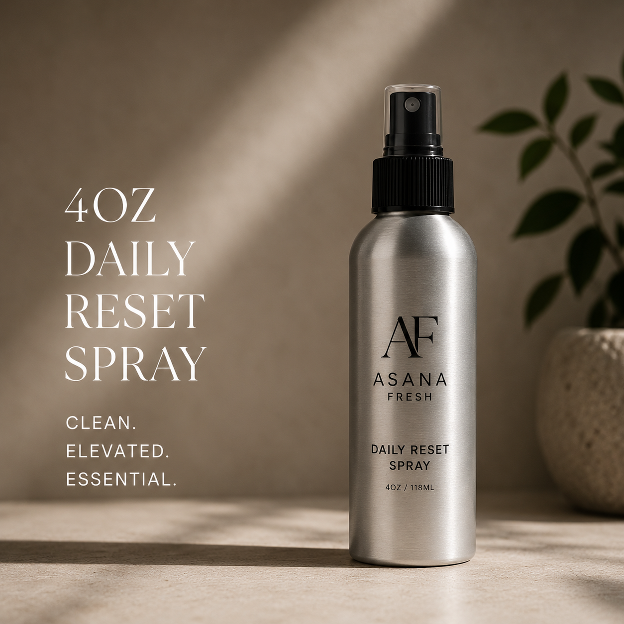 Asana Fresh — 4oz Studio Edition Eucalyptus Mat Cleaner Spray
