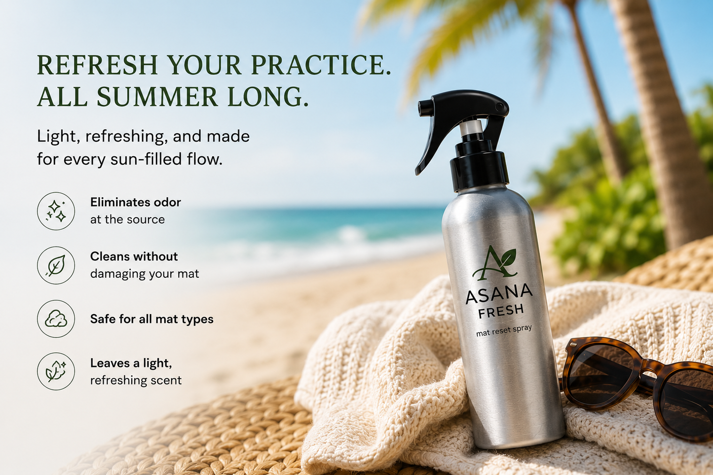 Asana Fresh 8oz Refresh Duo - Eucalyptus Scent
