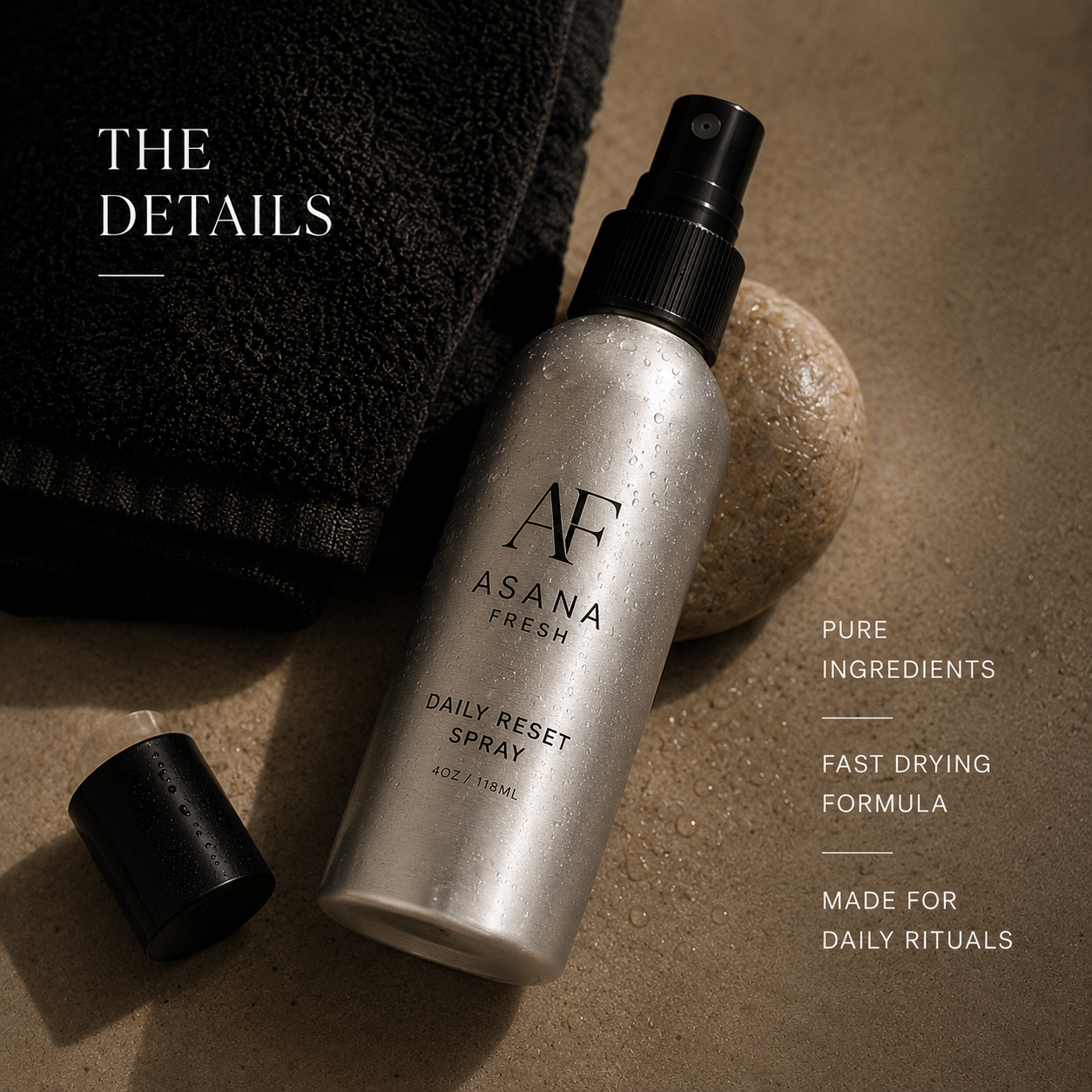 Asana Fresh — 4oz Studio Edition Eucalyptus Mat Cleaner Spray