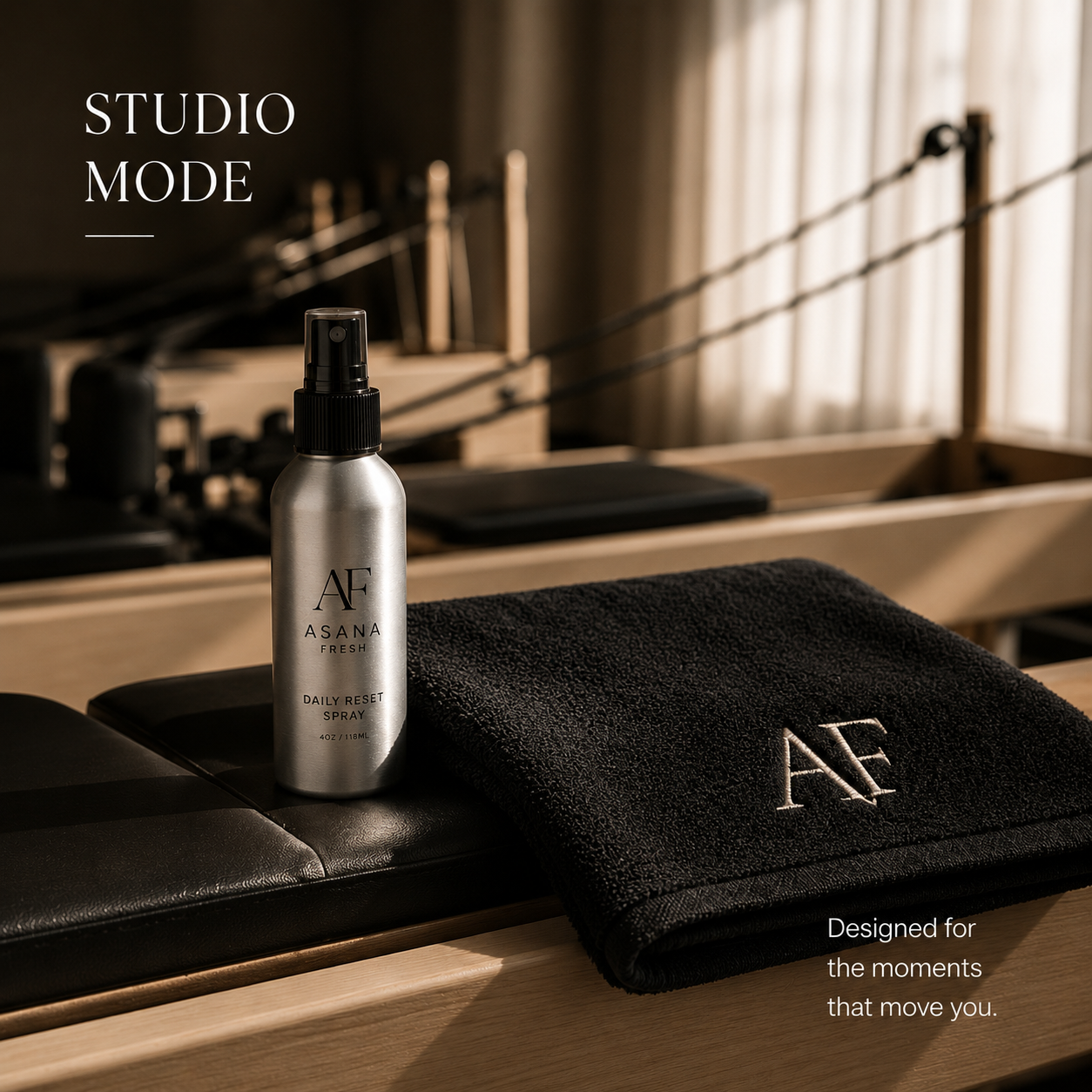 Asana Fresh — 4oz Studio Edition Eucalyptus Mat Cleaner Spray