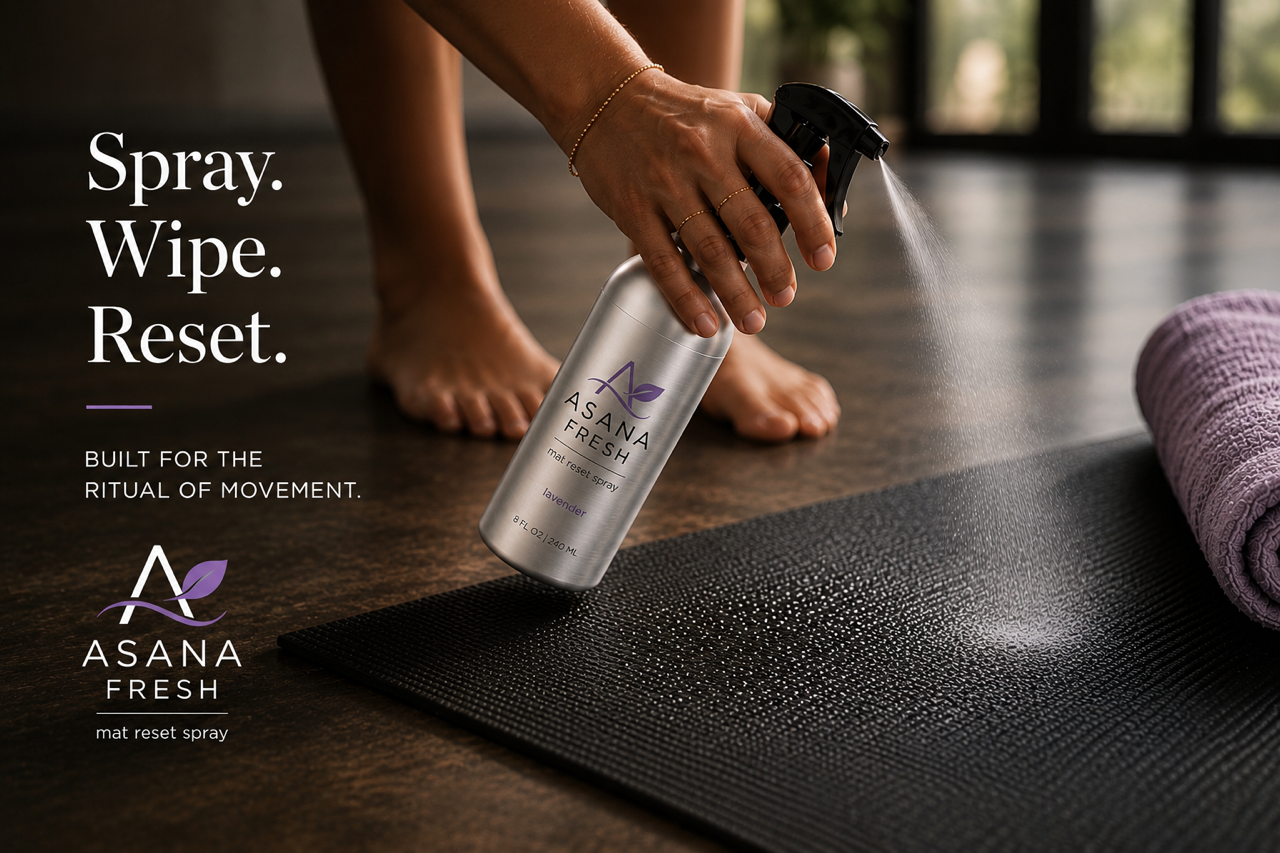 Asana Fresh 8oz Lavender Mat Cleaner Spray